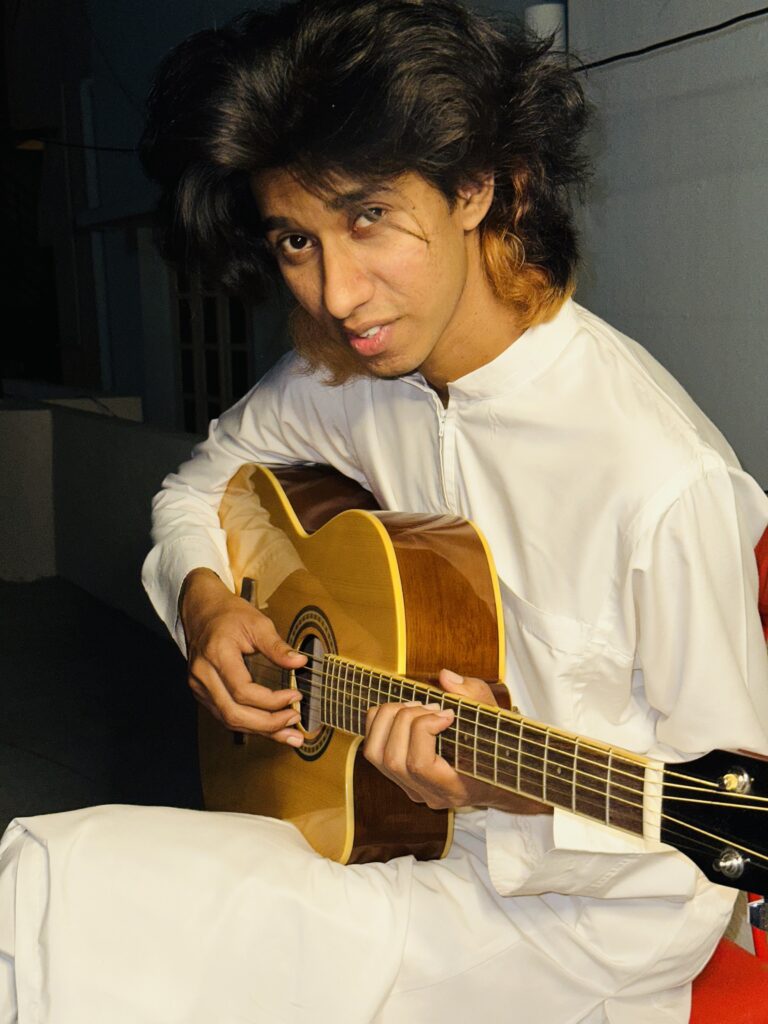 Aman Riyaz With Guitar 1