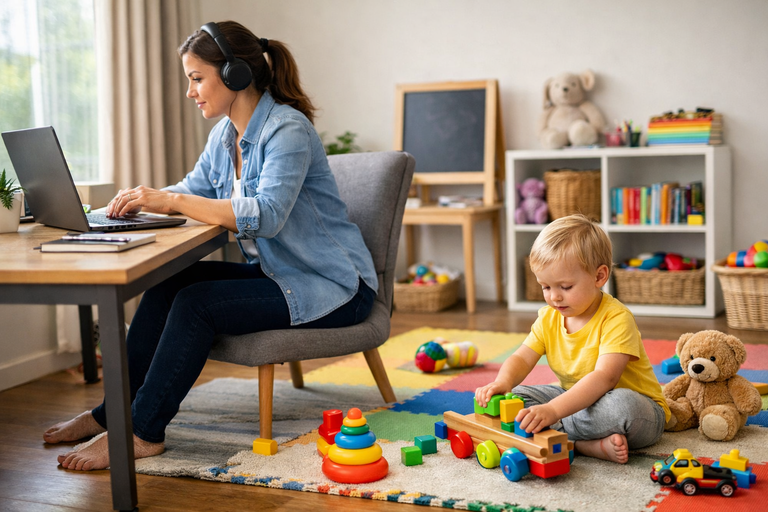 Handling Toddlers With Work: A Practical Guide for Parents