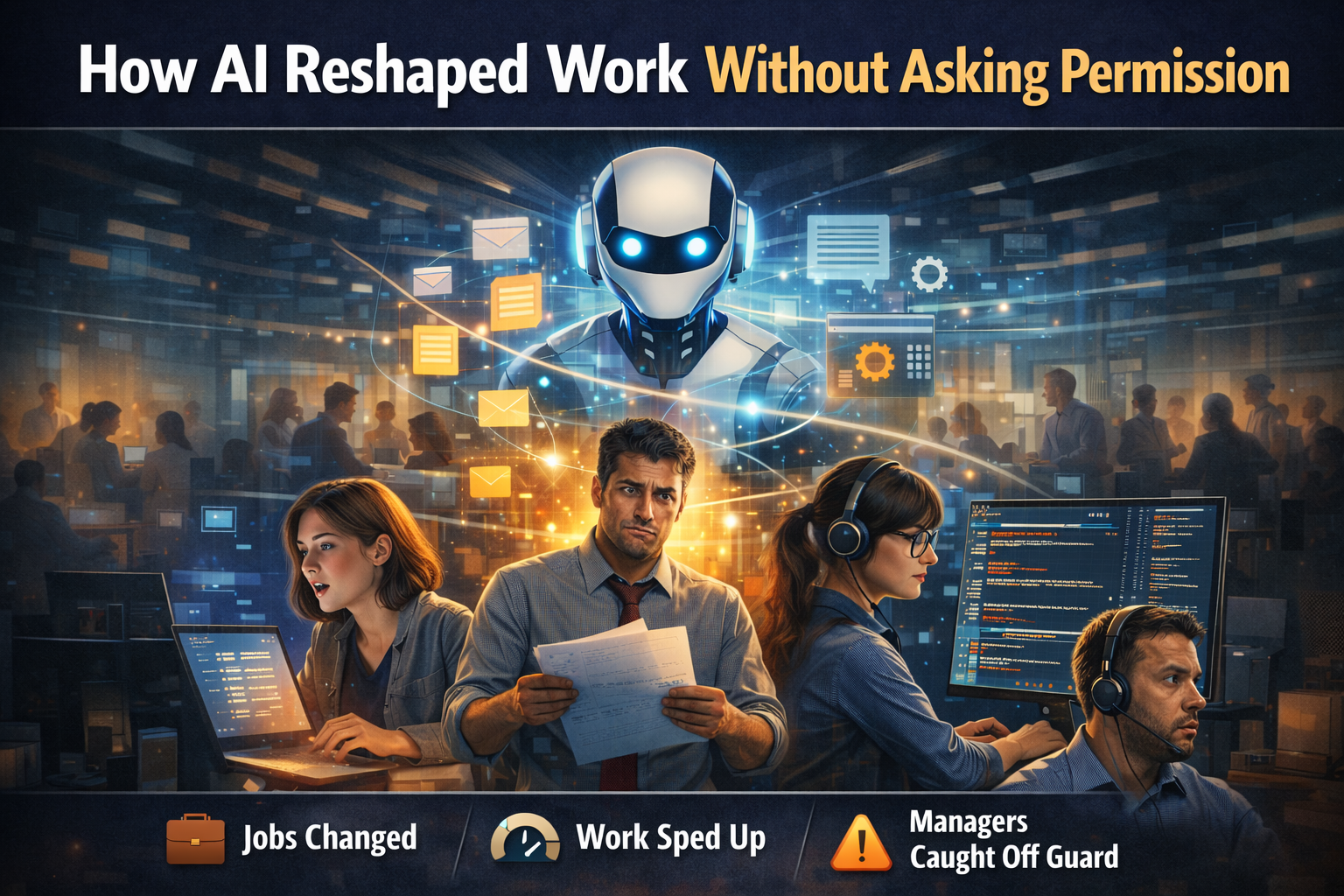 How AI Reshaped Work Without Asking Permission