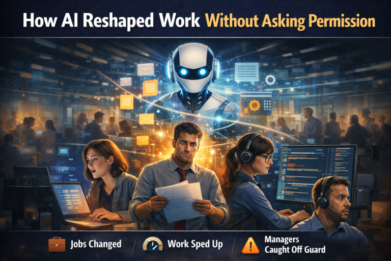 How AI Reshaped Work Without Asking Permission